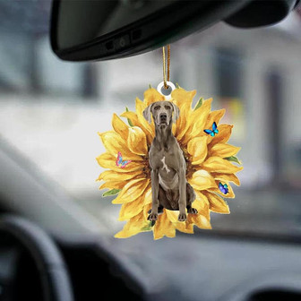 Weimaraner-The Sunshine-Two Sided Ornament - Thegiftio