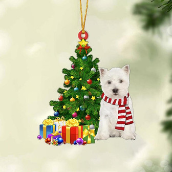 West Highland White Terrier-Christmas Star Hanging Ornament - Thegiftio UK