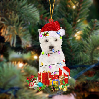 West Highland White Terrier-Dog Be Christmas Tree Hanging Ornament - Thegiftio UK
