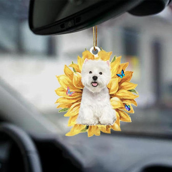 West Highland White Terrier-The Sunshine-Two Sided Ornament - Thegiftio UK