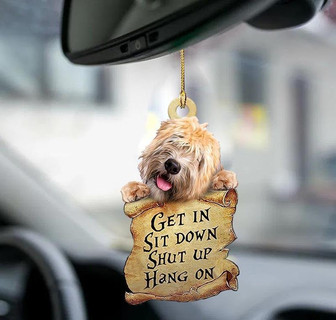 Wheaten Terrier get in two sided ornament - Thegiftio UK