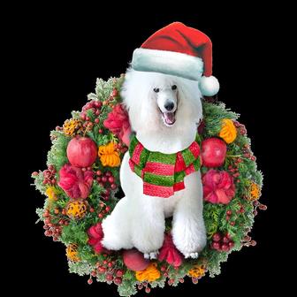 White Poodle Car Ornament - Thegiftio UK