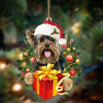 Yorkshire Terrier-Dogs give gifts Hanging Ornament - Thegiftio UK