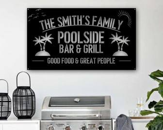Custom Metal Sign-Personalized Metal Sign-Metal Signs Personalized-Outdoor Signs-Family Name Sign Metal-Last Name Metal Sign-Est Sign - Thegiftio