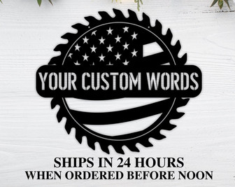Custom Metal Signs-Monogram Wall Decor-Metal Wall Art-Last Name Sign-Family Name Sign-Personalized Wedding Gift-Custom Metal Art - Thegiftio UK