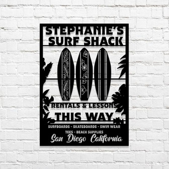 Personalized Garden Metal Sign,Customized Metal Sign,Custom Family Name Sign,Gift For Gardener,Greenhouse /Fence Décor,Housewarming Gift. - Thegiftio UK