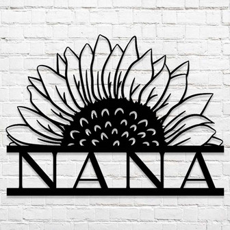 Personalized Garden Metal Sign,Customized Metal Sign,Custom Family Name Sign,Gift For Gardener,Greenhouse /Fence Décor,Wall Art. - Thegiftio UK