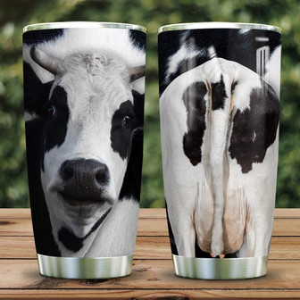 Dairy Cattle Skin Stainless Steel Tumbler 20Oz - Thegiftio UK