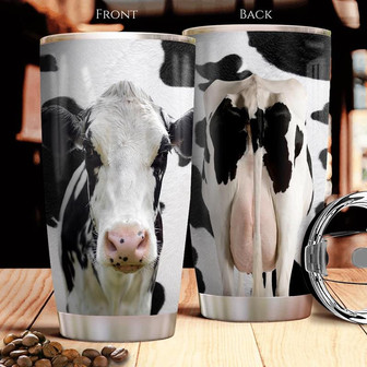 Dairy Cow Stainless Steel Tumbler 20Oz - Thegiftio UK