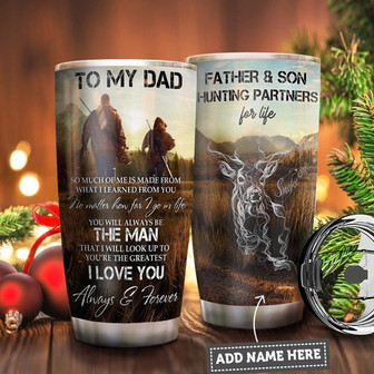 Deer Hunting Stainless Steel Tumbler 20Oz - Thegiftio UK