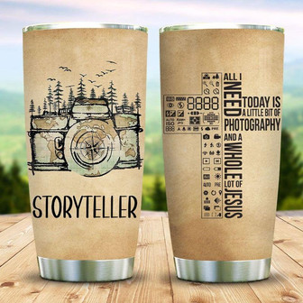Faith Photography Storyteller Stainless Steel Tumbler 20Oz - Thegiftio UK