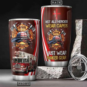 Firefighter Stainless Steel Tumbler 20Oz - Thegiftio UK