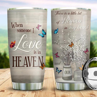 Heaven In My Heart Stainless Steel Tumbler 20Oz - Thegiftio UK
