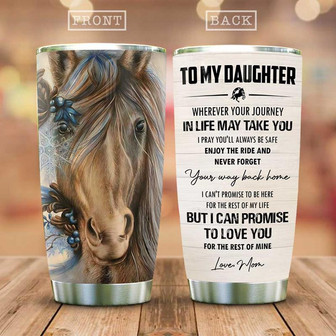 Horse Mom Stainless Steel Tumbler 20Oz - Thegiftio UK