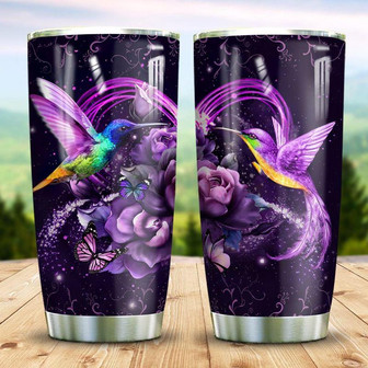 Hummingbird Stainless Steel Tumbler 20Oz - Thegiftio UK