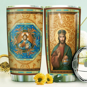 Jesus Eastern Orthodox Stainless Steel Tumbler 20Oz - Thegiftio UK