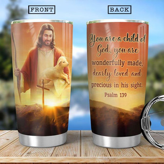 Jesus Love Stainless Steel Tumbler 20Oz - Thegiftio UK