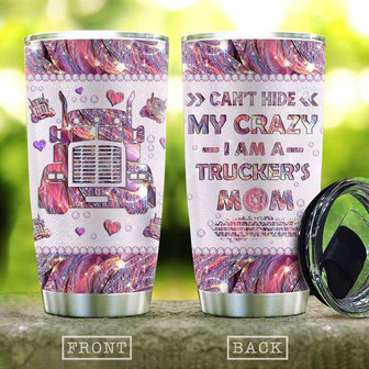 Jewelry Style Trucker Mom Stainless Steel Tumbler 20Oz - Thegiftio UK