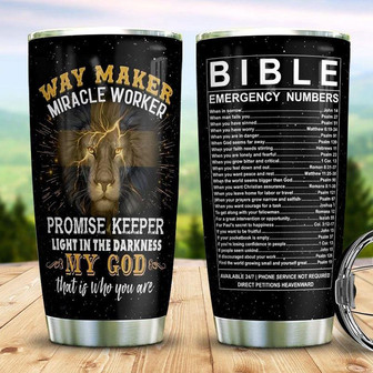 Lion God Stainless Steel Tumbler 20Oz - Thegiftio UK