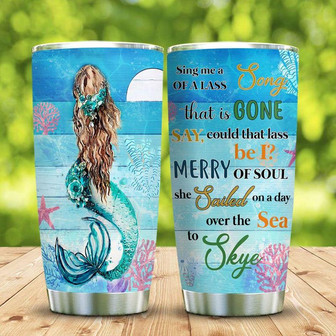 Mermaid Song For You Stainless Steel Tumbler 20Oz - Thegiftio UK