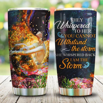 Mermaid Withstand The Storm Stainless Steel Tumbler 20Oz - Thegiftio