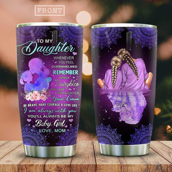 Mother And Daughter Lion Stainless Steel Tumbler 20Oz - Thegiftio UK