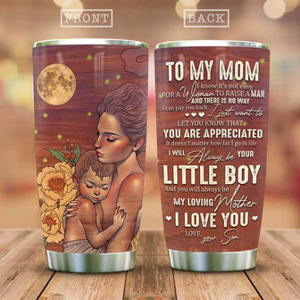 To My Mother Stainless Steel Tumbler 20Oz - Thegiftio UK