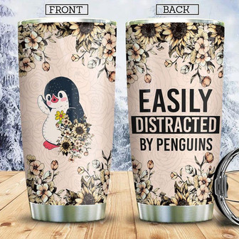 Penguin Stainless Steel Tumbler 20Oz - Thegiftio UK