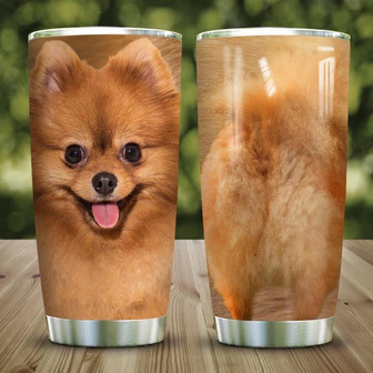 Pomeranian Hair Stainless Steel Tumbler 20Oz - Thegiftio UK