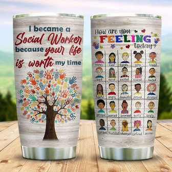 Social Workers Save Your Life Stainless Steel Tumbler 20Oz - Thegiftio