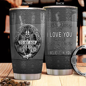 To Son Viking Stainless Steel Tumbler 20Oz - Thegiftio UK