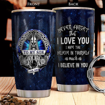 To Son Viking Stainless Steel Tumbler 20Oz - Thegiftio UK
