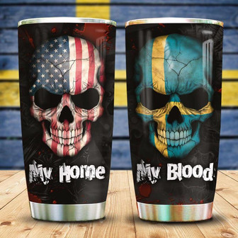 Swedish Blood Stainless Steel Tumbler 20Oz - Thegiftio UK