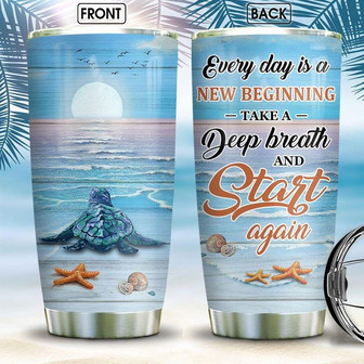 Turtle Beach Stainless Steel Tumbler 20Oz - Thegiftio UK