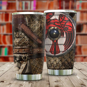 Viking Armor Layer Stainless Steel Tumbler 20Oz - Thegiftio UK
