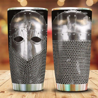Viking Helmet Stainless Steel Tumbler 20Oz - Thegiftio UK
