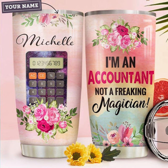 Accoutant Personalized Stainless Steel Tumbler 20Oz - Thegiftio UK
