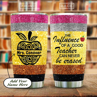 Apple Teacher Stainless Steel Tumbler 20Oz - Thegiftio UK