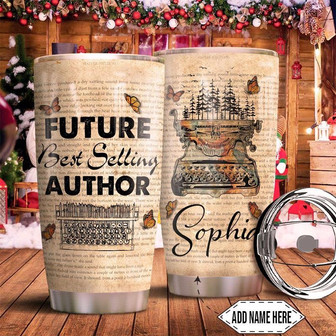 Author Personalized Stainless Steel Tumbler 20Oz - Thegiftio UK