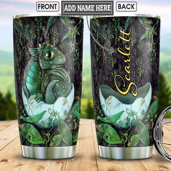 Baby Dragon Personalized Stainless Steel Tumbler 20Oz - Thegiftio UK