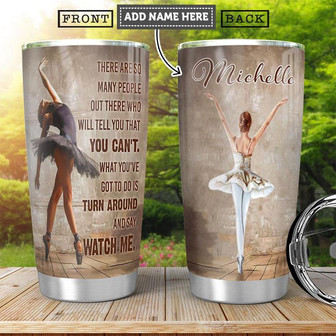 Ballet Personalized Stainless Steel Tumbler 20Oz - Thegiftio UK