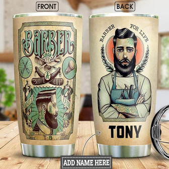 Barber Personalized Stainless Steel Tumbler 20Oz - Thegiftio UK