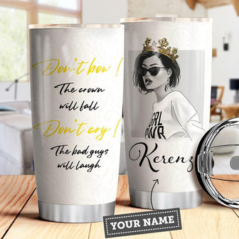 Beautiful Girl Personalized Stainless Steel Tumbler 20Oz - Thegiftio UK