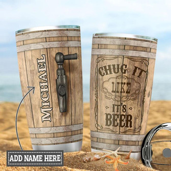 Beer Lover Personalized Stainless Steel Tumbler 20Oz - Thegiftio UK