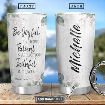 Bible Personalized Stainless Steel Tumbler 20Oz - Thegiftio UK