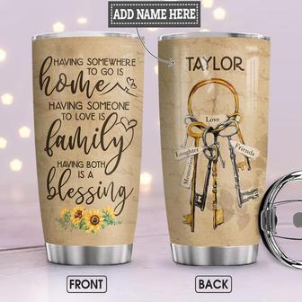 Blessing Personalized Stainless Steel Tumbler 20Oz - Thegiftio UK