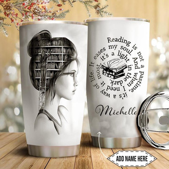 Book Personalized Stainless Steel Tumbler 20Oz - Thegiftio UK
