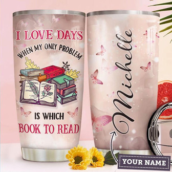 Book Personalized Stainless Steel Tumbler 20Oz - Thegiftio UK
