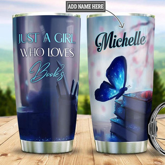 Book Personalized Stainless Steel Tumbler 20Oz - Thegiftio UK