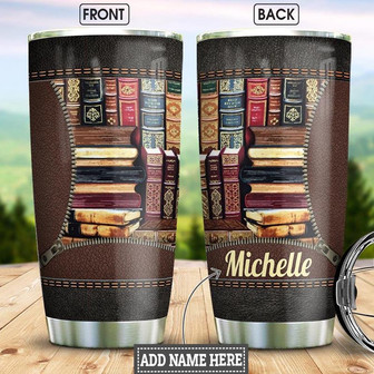 Book Personalized Stainless Steel Tumbler 20Oz - Thegiftio UK
